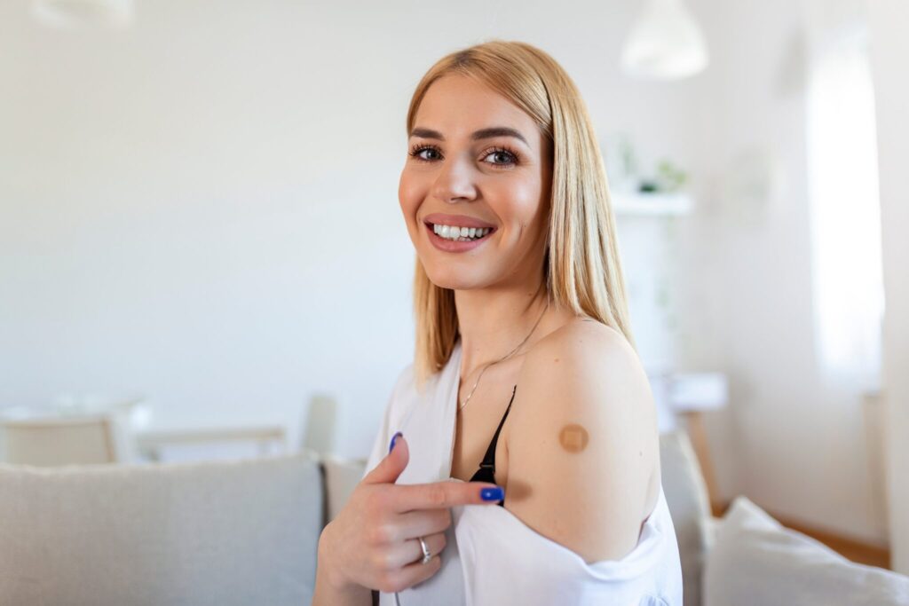 woman after hpv vaccine