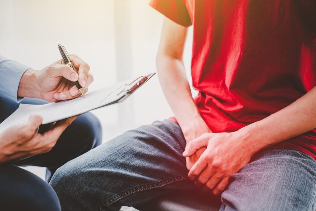 inflammation from genital warts