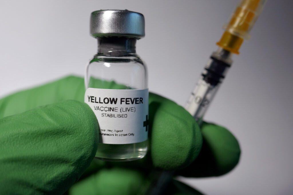 Yellow fever inoculation